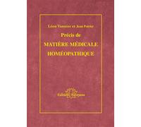 Précis de matière médicale homéopathique