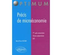 Précis de microéconomie - Marie-Pierre Dussine - Ellipses - broché - Etude