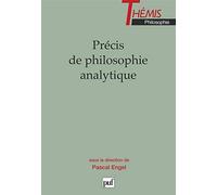 Précis de philosophie analytique