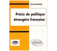 Précis De Politique Étrangère Française