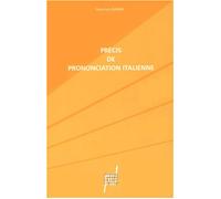 Précis de prononciation italienne - Maurizio Babini - Presses Universitaires Lyon - broché - Livre
