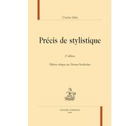 Précis de stylistique: Deuxième édition