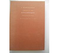 Précis de stylistique française. Masson et Cie, Paris. 1969. Reliure éditeur toile marron. 15x22 cm. 191 pages. (Linguistique. )