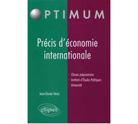Précis d'économie internationale - Jean-Claude Verez - Ellipses - broché - Etude