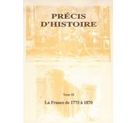 Précis d'histoire (Tome 3)