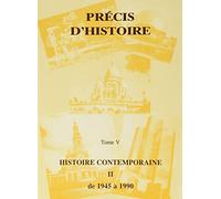 Précis d'histoire (Tome 5)