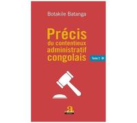 Précis Du Contentieux Administratif Congolais - Tome 2