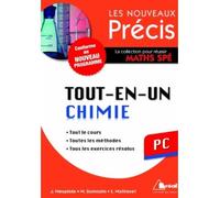 Jacques Mesplède – Précis tout-en-un Chimie PC – Broché – Bréal