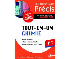 Précis tout-en-un chimie PC - Jacques Mesplède - Bréal - broché - Scolaire / Universitaire