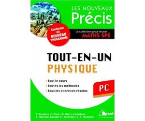 Précis tout-en-un physique PC - Jean-Christophe Tisserand - Bréal - broché - Scolaire / Universitaire