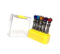 Précise 10pcs 65 Mm Hexagonal Shank Aluminium Cercles Bit Magné Des Tournevis À Outil D'outil D'alimentation Pour Améliorer L'efficacité Du Travail Bit De Conception Colorée