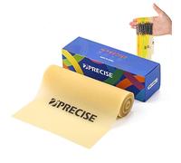 Precise 2M Bande Elastique Lance Pierre Plates 0,4/0,5/0,55/0,6/0,65/0,7/0,75/0,8mm Latex Naturel Rubans de Remplacement pour Adultes Professionnels Rouleaux Robustes (0,65 mm)