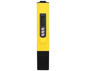 Precise Digital TDS Meter, Water Quality Test Meter Pancellent for Household Drinking Water, Hydroponics, Aquarium, Swimming Pool, Spa practical water quality detector (Color : Grey)(Yellow)