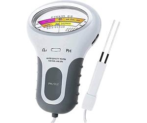Precise Water Quality Tester Portable Digital Monitor Ph Water Tester Meter Analysis Chlorine Swimming Pool Test Kit Practical Water Quality Detector