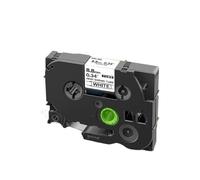 PrecisGear 1 3 6 10PCS Tube TUBINE THALBINE ÉTIQUETT RABLEAU Compatible avec HSE231 HSE221 HSE211 HSE611 HSE621 HSE631 pour Le numéro de pièce HSE231 HSE221 HSE211(12MM1PK Black on White)