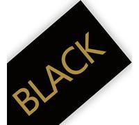 PrecisGear 10pk tze231 12 mm Noir sur Bande étiquette stratifiée Blanche Compatible avec - d'étiquette pour Le numéro de pièce Tze231(Gold on Black)