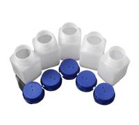 PrecisGear 150 cm 6 Lignes de Tube de Pipeline d'encre pour A3 A4 DTF DTG imprimantes compatibles avec L805 L801 L1800 R1390(5 Empty Ink Bottles)