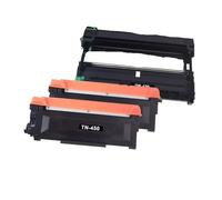 PrecisGear 2 pièces de Toner TN450 et 1 pièces DR420 Ensemble de Tambour Compatible avec HL2230 HL2240 HL2270DW HL2280DW