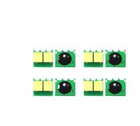 PrecisGear 4PCS 130A CF350A 126A CE310A Chip DE Toner Compatible avec MFP M176N M177FW CP1025 CP1021 1022 1023 CP1026 CP1027 CP1028 CE311A CE314A Ajustement Universel Ajustement du marché(4PCS Cyan)