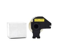 PrecisGear 62mmx15.24m Étiquette en Papier Compatible avec QL-1050 1050N 1060N 500 500A 500BS 500BW 550 560 560VP 570 580N 650TD IMPRIMINE FOURNIR DK-22606(1Rolls)