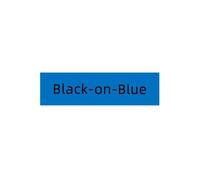 PrecisGear 9,5 x 6,4m 0,375 Pouce CARTOUCE D'ÉQUILIR Compatible Compatible avec BMP21 Plus Lab Lab MANDELD Étiquette Imprimante Imprimante M21-375-595(1pcs Black-on-Blue)