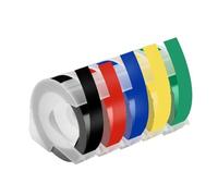 PrecisGear B90 Manuel Maker Maker 3D Imprimante d'étiquette de gaufrage Compatible avec la Machine d'étiquetage 12965 Numéro de pièce 12965(5PK Mixed Color 1)