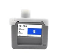 PrecisGear Cartouche d'encre d'encre 330 ML Compatible PFI306 for imprimantes IPF8400S IPF9400S IPF8400 IPF9400 IPF8300(PFI-306-1 B)