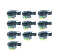 PrecisGear Cartouche d'étiquettes Tout Temps M21-750-595-WT Compatible avec M210/M211(10 Pcs)