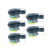 PrecisGear Cartouche d'étiquettes Tout Temps M21-750-595-WT Compatible avec M210/M211(5 Pcs)