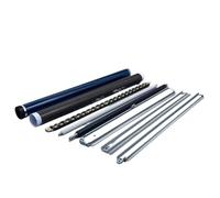 PrecisGear d'unité de Tambour OPC, Rouleau de Charge de Nettoyage, Film de Compatible avec MP C3003 C3503 C4503 C5503 C6003 MPC6004 C3504 C4504(Compatibel Full Set)