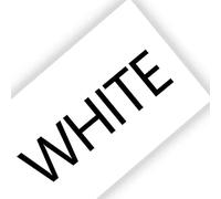 PrecisGear Étiquette de Tissu de 12 mm TZC-FA231 Compatible avec - Modèles PT-H110 pour Le numéro de pièce FA231 Fonctionne avec du Noir sur Le Tissu Blanc sur Bande(Black on White)