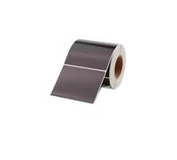 PrecisGear Étiquette en Papier synthétique PP Noir à Transfert Thermique, Compatible avec la Feuille 30x40x50x60x70x80x90x100mm(80x60 600PCS)