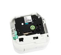 PrecisGear Fit Universel 31 Couleurs Tze 231 234 334 Tapis d'étiquette 12 mm Compatible avec l'imprimante d'étiquette PT-H110 PT-E105 PT-H101C Remplacement du marché secondaire(White on Green)