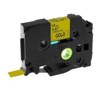 PrecisGear Fit Universel 31 Couleurs Tze 231 234 334 Tapis d'étiquette 12 mm Compatible avec l'imprimante d'étiquette PT-H110 PT-E105 PT-H101C Remplacement du marché secondaire(Red Bell)