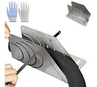 Precision 45° Rubber Insulation Pipe Cutter, Professional Foam Pipe Cutter Tool, Pipe Insulation Cutting Guide, Foam Pipe Cutter Tool 4 in 1, Pipe Cutting Auxiliary Tool Adjustable for 60-90mm Pipes