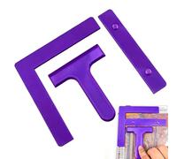 Precision Alignment Straightener - Drill Painting Ruler Tool, 4.72 Inch Dot Placement with Guided Edge Design, Craft Accessory with Smooth , Hobby Tool Easy Control, Straightener for Painting