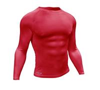 Precision Baselayer Long Sleeve Shirt Unisex-Adult, Red, M