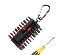 Precision Bit Set, Screwdriver Kit, 3.35x2.56 Inches Driver Case with Compact Storage, S2 Steel Repair Tool, Bit Set with Professional Design, Maintenance Accessory for Electronics DIY Use