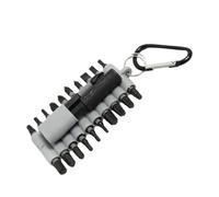 Precision Bit Set, Screwdriver Kit, 3.35x2.56 Inches Driver Case with Compact Storage, S2 Steel Repair Tool, Bit Set with Professional Design, Maintenance Accessory for Electronics DIY Use