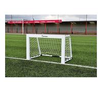 Precision But de football Pro Mini Aluminium pliable Blanc 91,44x76,2 cm
