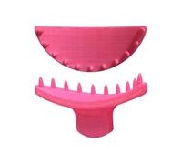 Precision Cake Stencil, Arch Piping Guide Tool, 3.35x1.57 inch Baking Template with Easy Alignment, Food Grade Decorating Stencil, Pastry Tool with Smooth Edges, Cake Decorating for Bakery Use