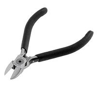 precision compact side cutters (pcb side snips) with hardened carbon steel jaws. Engineer nsx-04