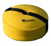 Precision - Coupelles plates de marquage (Taille unique) (Jaune) - UTRD742 Jaune G