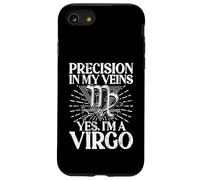 Précision dans Mes veines Oui im a Vierge Coque pour iPhone SE (2020) / 7/8