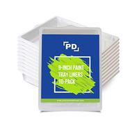 Precision Defined Bac Jetable pour Bacs À Peinture De 23 cm, Paquet De 10 Liners, Adaptés Aux Rouleaux De Peinture De 23 cm