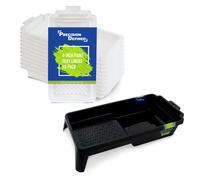 Precision Defined Ensemble de doublures de bac à Peinture, bacs à Peinture Supreme 10 cm (4 Pouces) avec Poches de Peinture Profondes - Plastique résistant et Durable (4-inch / (10 cm))