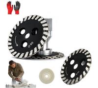 Precision Diamond Carving Wheel 30mm/40mm/50mm, High-Density Diamond Blade, Wet Dry Use Diamonds Carving Wheel with Removable Flange, for Angle Grinder, Tile Engraving (Flange+1.57"+1.97")