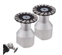 Precision Diamond Carving Wheel (40mm/50mm), High-Density Diamond Blade for Angle Grinder, Wet & Dry use, Granite, Marble & Tile Engraving (30mm(1.18"),2PCS)