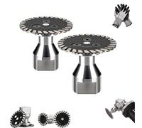Precision Diamond Carving Wheel 40mm/50mm, High-Density Multi-Purpose Diamond & Tile Saw Blades, Wet & Dry Use Metal Cutting Saw, for Granite, Marble, Ceramic, Porcelain, Tile (1.18"+1.97")