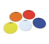 Precision disques de marquage ronds et plats multicolore yellow orange white red blue 21 cm Orange G
